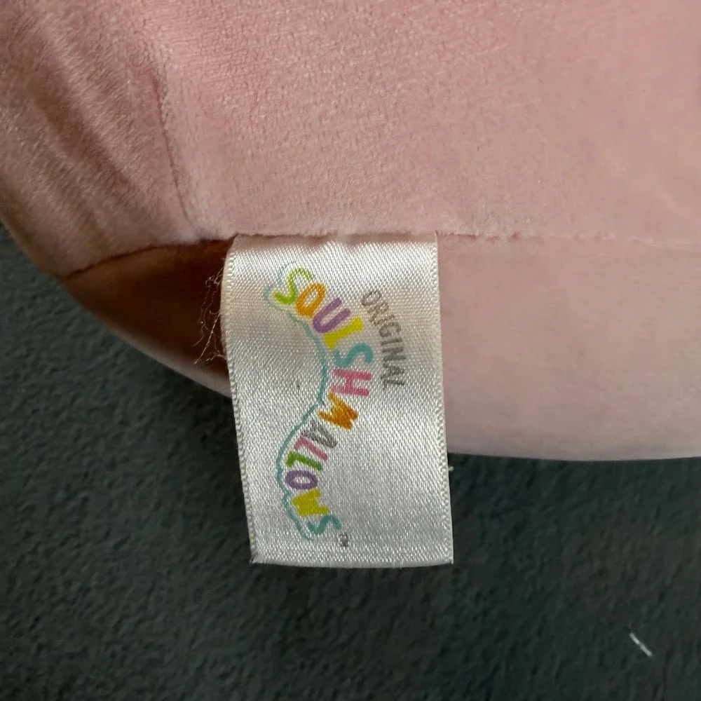Squishmallows Kellytoy Pink Pig Floral Daisy Belly Plush‎ Stuffed Animal 2023